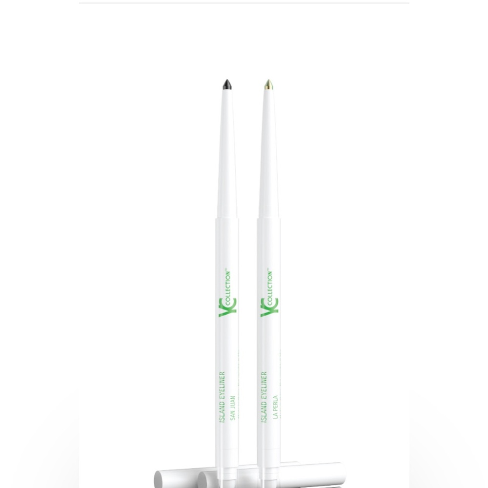V Collection Eyeliner Set - black and multi chromed
